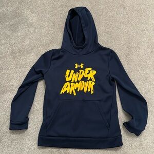Navy blue Under Armor boys hoodie